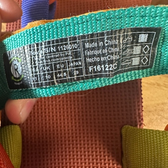Teva Multicolor Adjustable Sandals main image 11